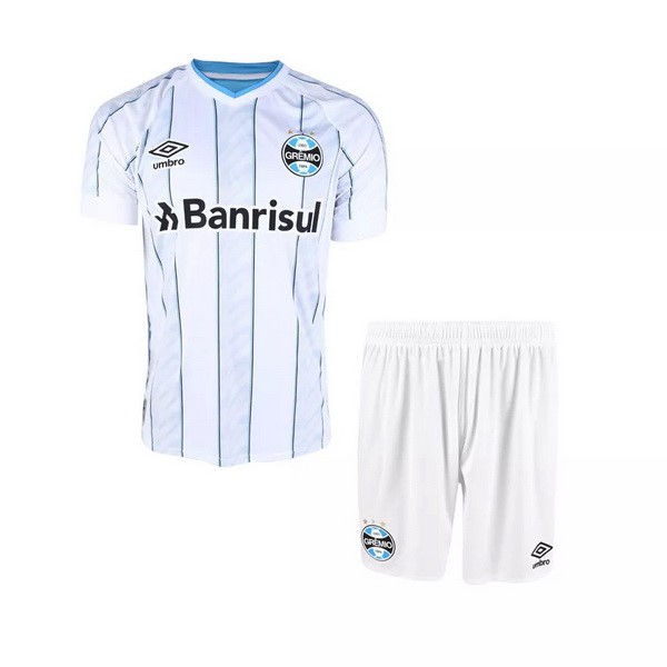 Camiseta Grêmio FBPA Replica Segunda Ropa Niños 2020/21 Blanco